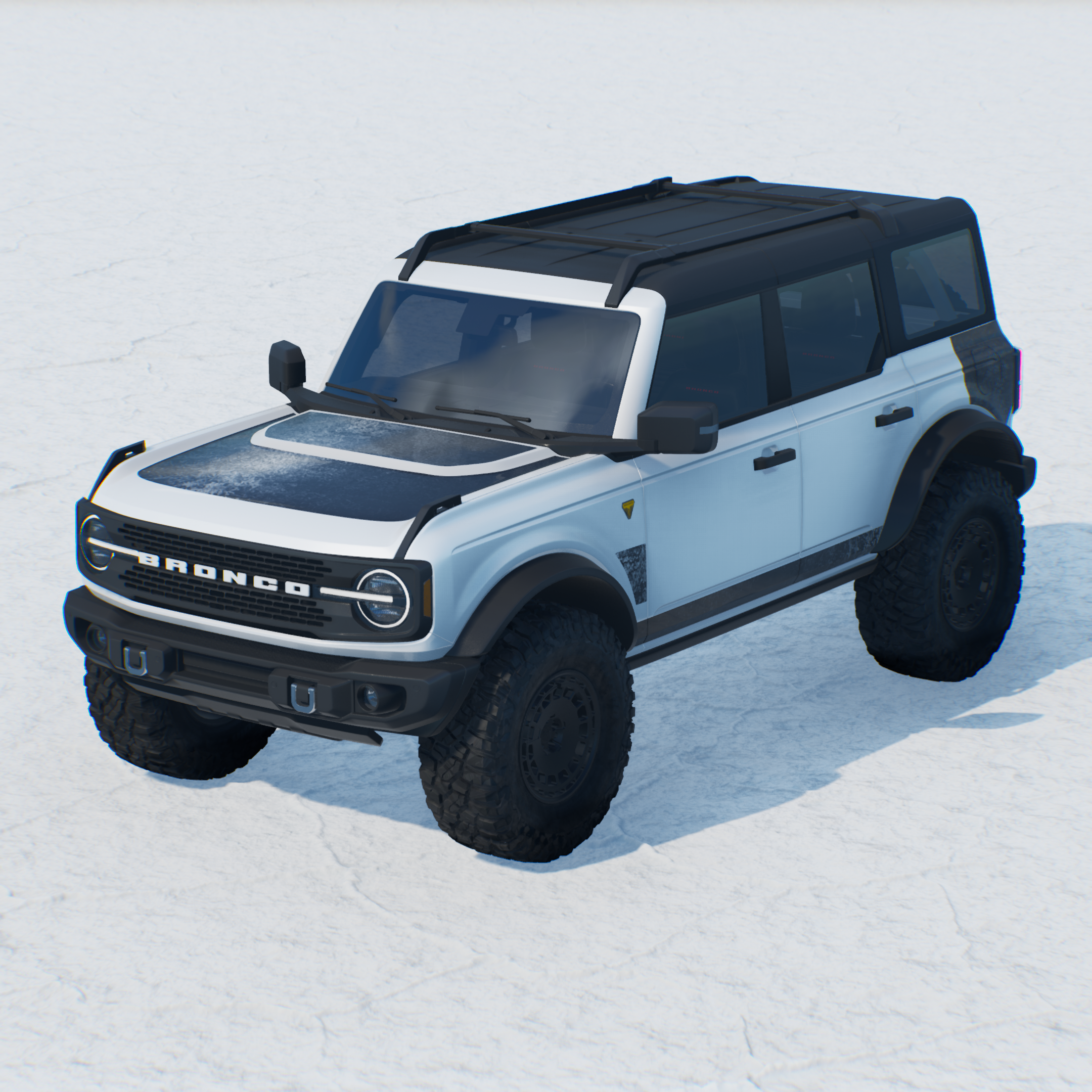 FORGED CARBON CENTER HOOD COMBO