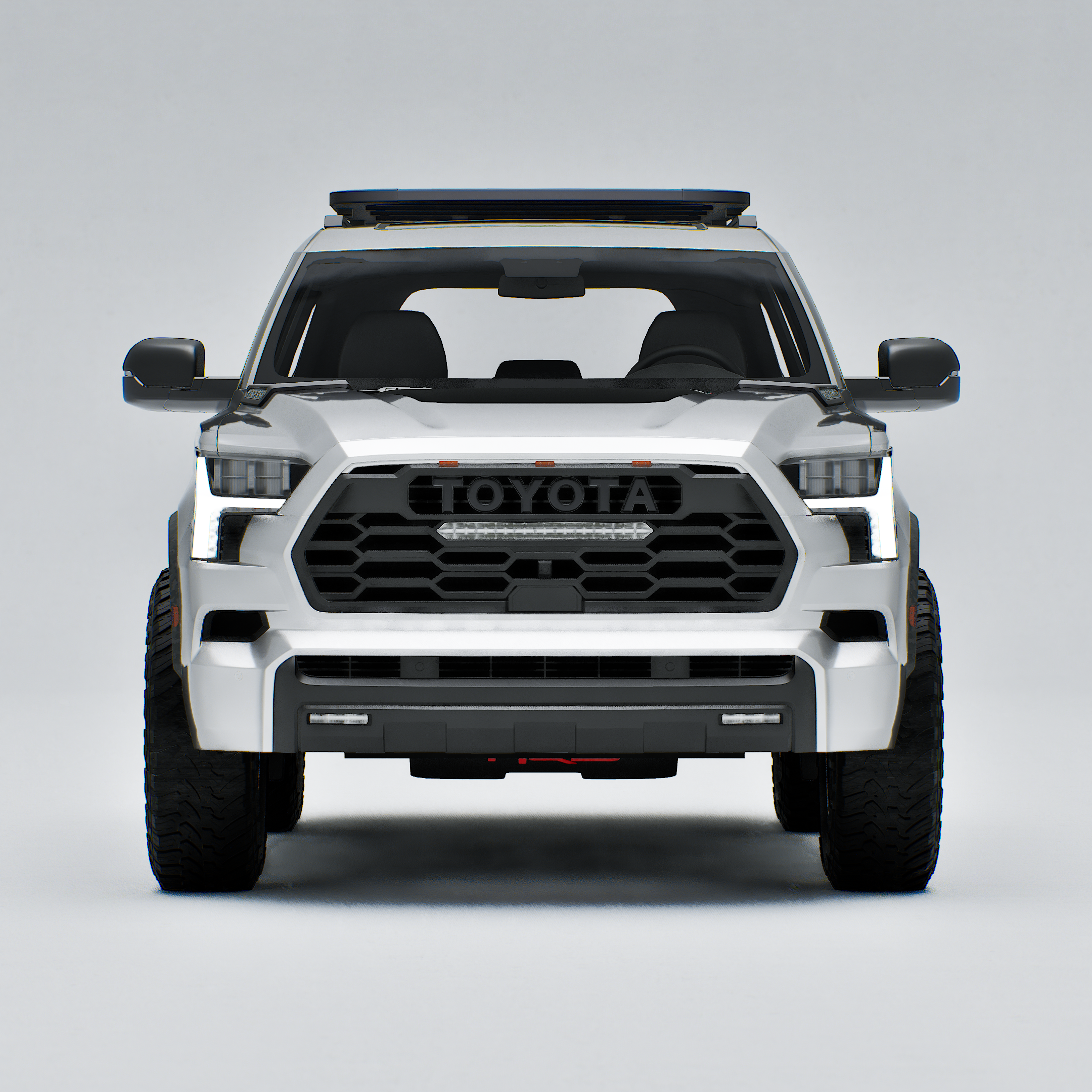 TOYOTA SEQUOIA TRDPRO BLACKOUT+ SOLID HOOD