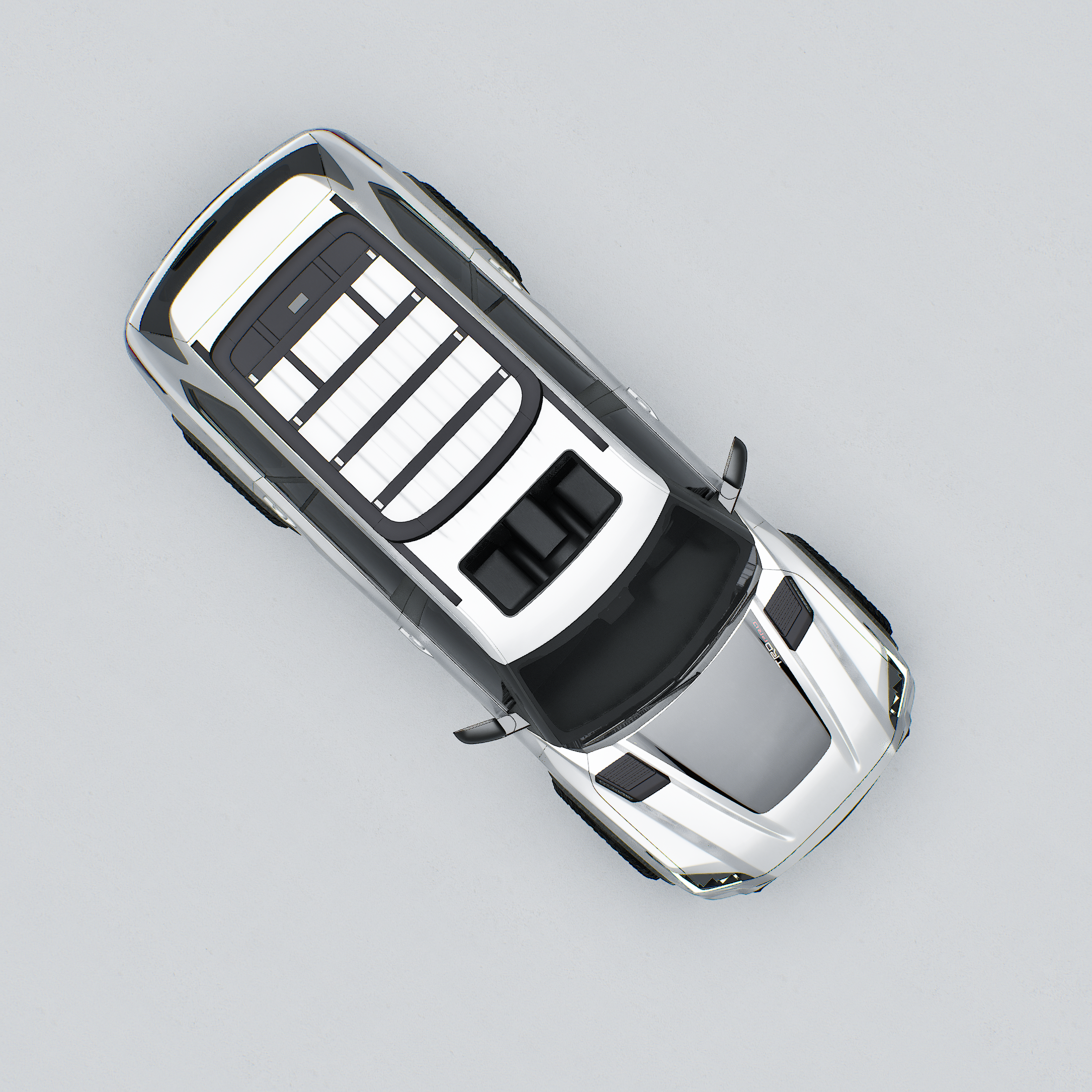 TOYOTA SEQUOIA TRDPRO BLACKOUT+ SOLID HOOD