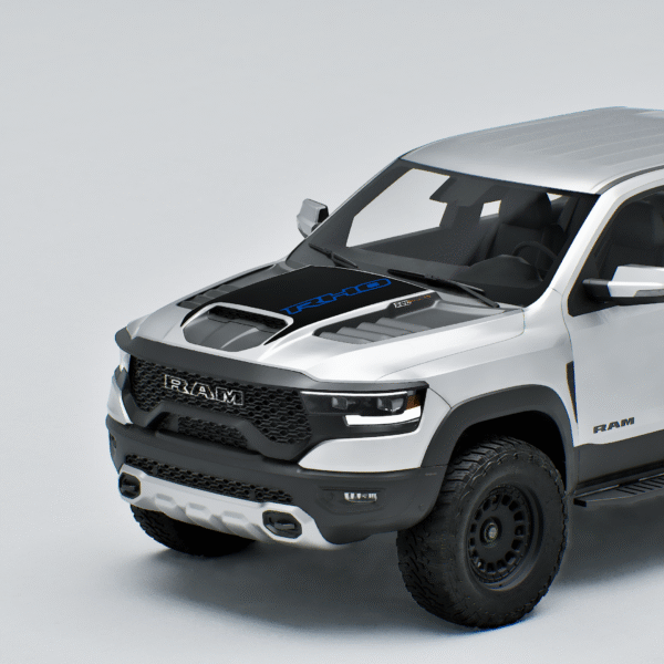 RAM RHO BLACKOUT+ MOPAR BLUE