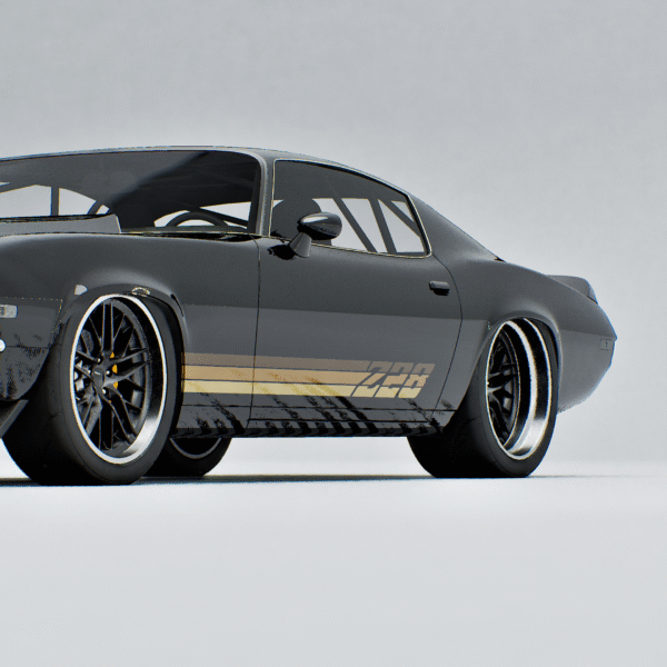 CHEVY CAMARO Z28 TRIPLE GOLD