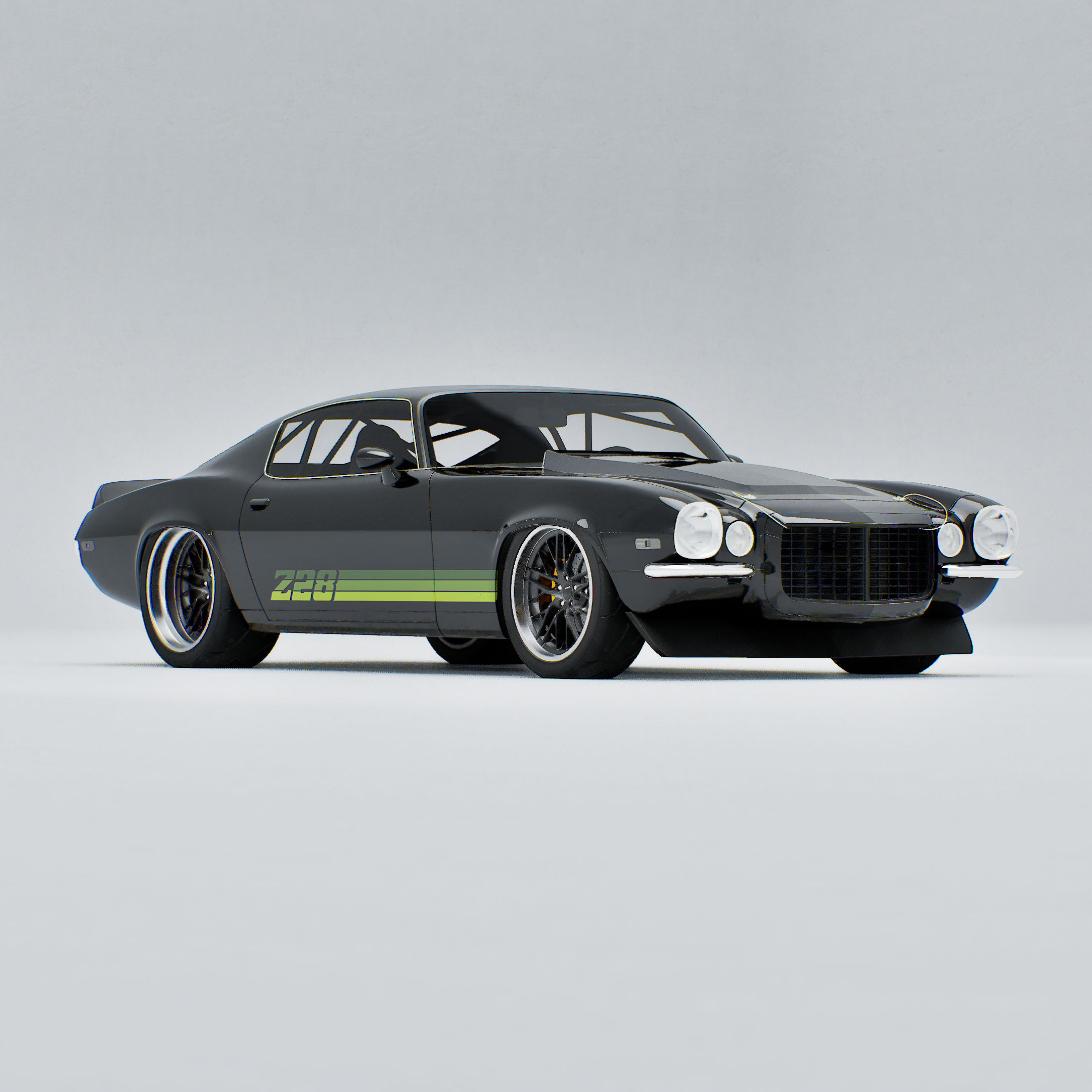 CHEVY CAMARO Z28 SEA GREEN