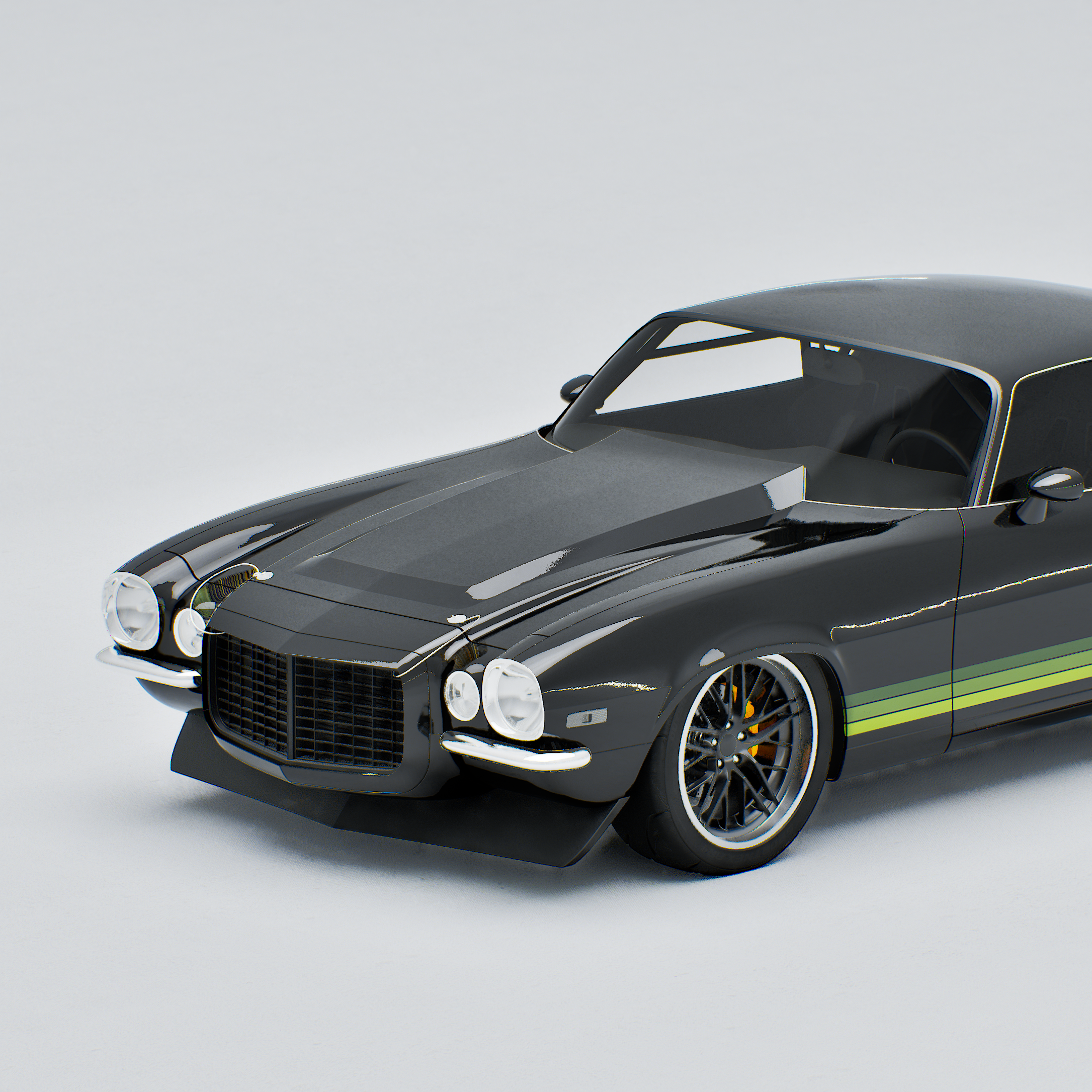 CHEVY CAMARO Z28 SEA GREEN