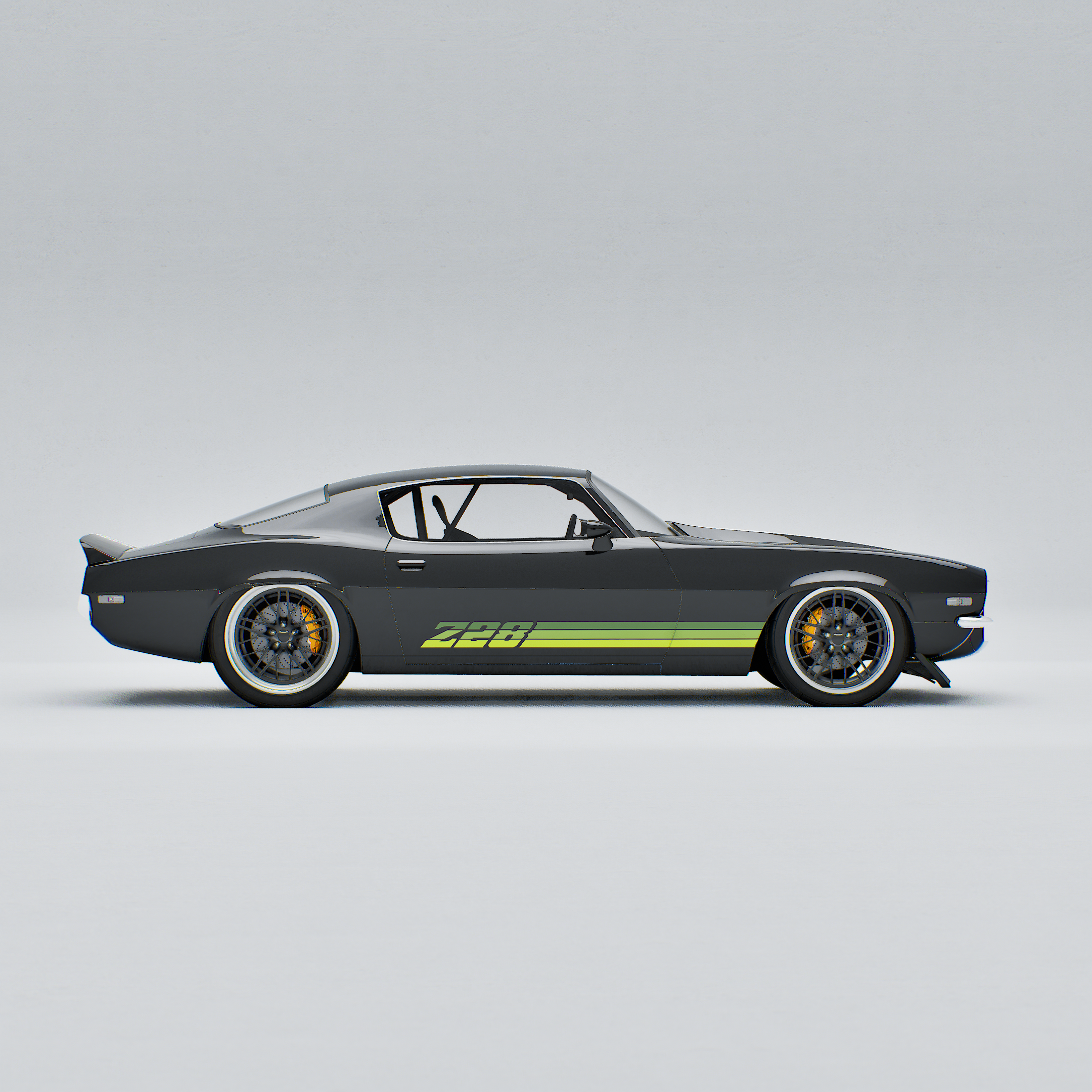 CHEVY CAMARO Z28 SEA GREEN