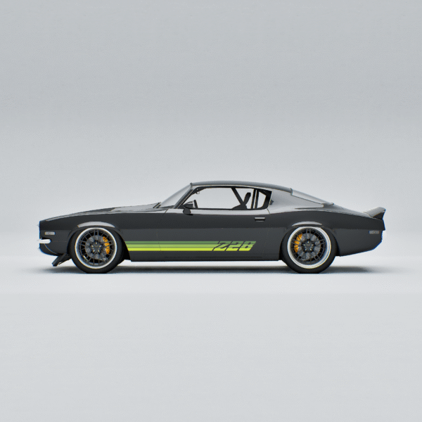 CHEVY CAMARO Z28 SEA GREEN
