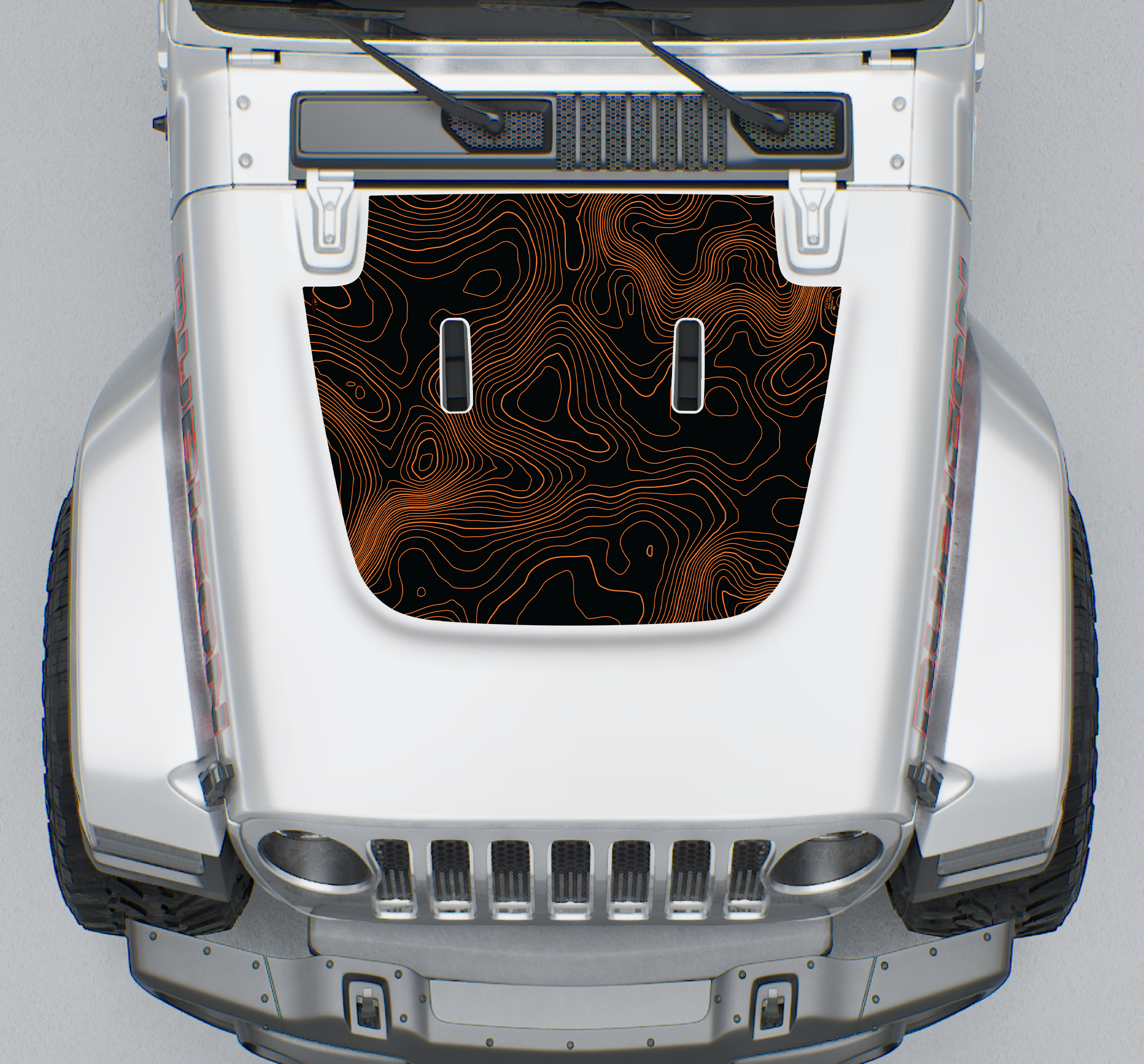 JEEP GLADIATOR HOOD MOJAVE ORANGE TERRAIN