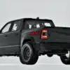 RHO LETTERS ON A BLACK TRUCK